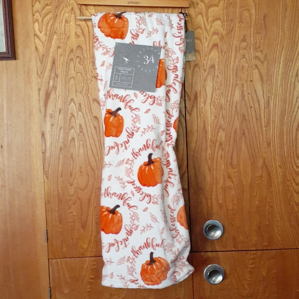 Harvest throw blanket